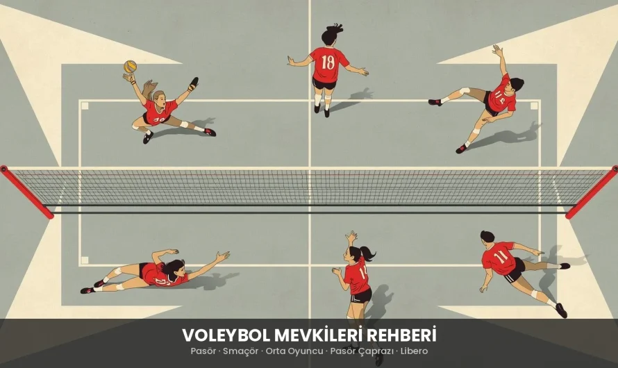 Voleybol Mevkileri: Pasör, Smaçör, Libero ve Tüm Pozisyonların Görevleri